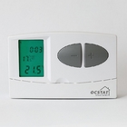 Plastic Digital Room Stat , 7 Day Programmable Thermostat With LCD Display
