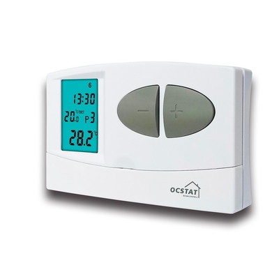 LCD Display 7 Day Programmable Room Thermostat Dengan Relay Omron