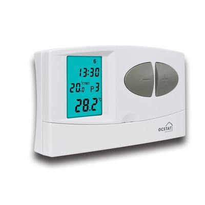 LCD Display 7 Day Programmable Room Thermostat Dengan Relay Omron