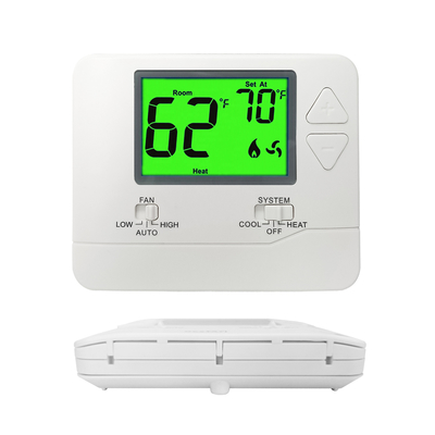 Wired Non Programmable PTAC Thermostat Dengan Sensor NTC