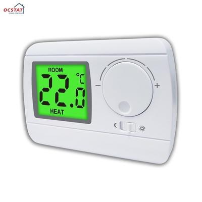 230V Wired Non Programmable Room Thermostat Untuk Sistem Pemanas Lantai