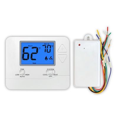 Riseem 50 60Hz Wireless Room PTAC Thermostat Non Programmable Receiver Optimized for Performance in Variable Temperature Conditions