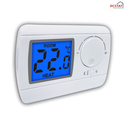 230V Non Programmable RF Room Heating Thermostat Including 2 AA Size Battery Supply Designed to Deliver Accurate Temperature Settings