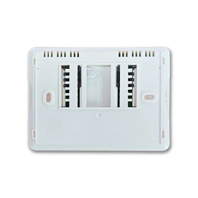 24V Mounts On Wall Or Junction Box Electronic Room Programmable HVAC Thermostat 50 60Hz Power Supply Supports And Consistent Temperature Management