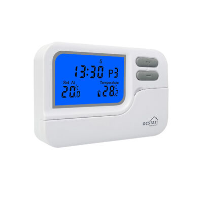 7 Day Programmable Digital Boiler Heating Wired Thermostat 230V