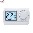 250V AC 50Hz Wired Heating Thermostat For Boiler Room HVAC System