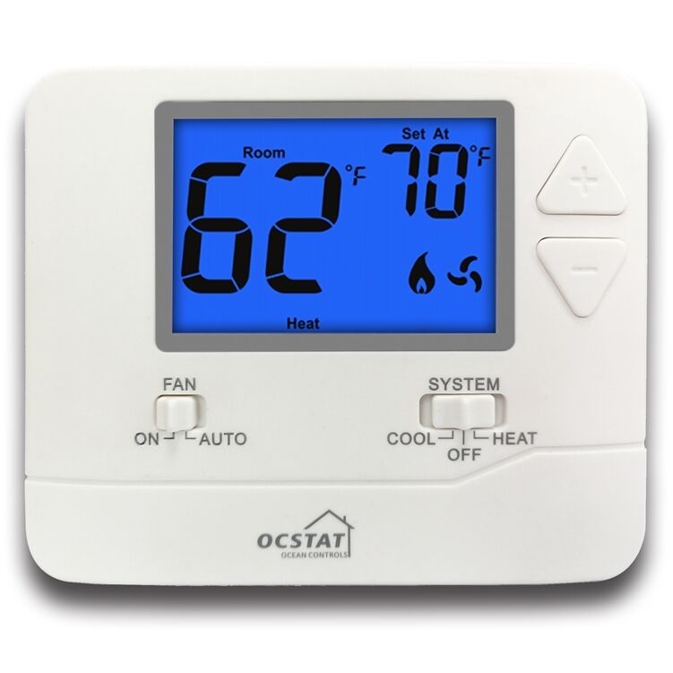Temperature Control Ranges 41°F to 90°F Non Programmable Thermostat Single Stage 1H 1C Dimensions 4.72 Inches Width 3.85 Inches Height 1.06 Inches Depth