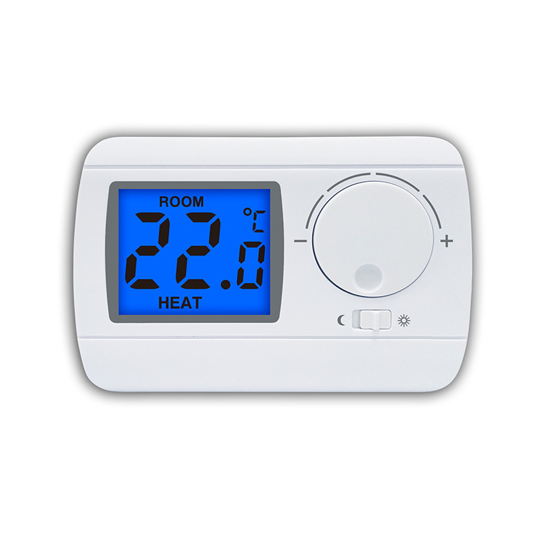 ABS Smart Digital Wired Room Thermostat ODM Untuk Sistem Pemanas Rumah