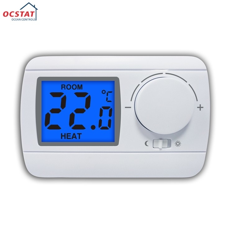 OCSTAT ISO Gas Boiler Room Thermostat Untuk Sistem Pemanas Lantai 230V