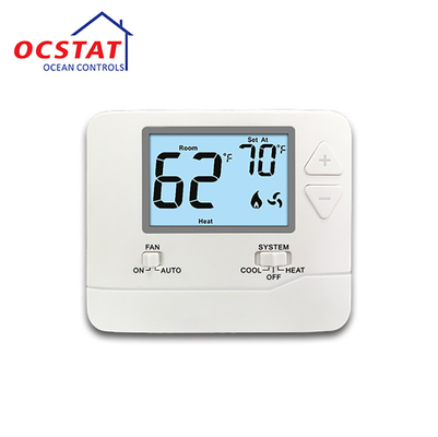 PTAC Wired Thermostat Non Programmable PTAC 2H/1C Pump Panas atau 1H/1C STN731 konvensional