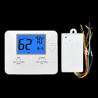 Riseem Fireproof ABS Digital Wireless Non Programmable Room PTAC Termostat Untuk Sistem HVAC