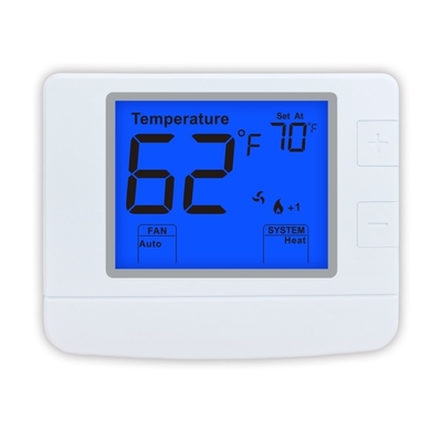 Multi Stage Air Conditioning Home Non Programmable Thermostat Untuk Sistem HVAC
