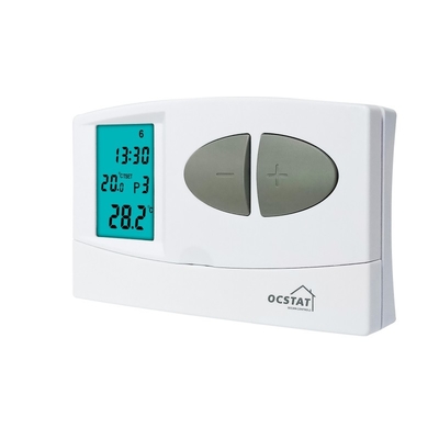 CE Indoor Digital Room Programmable Thermostat Underfloor Pengontrol Suhu Pemanasan Bawah Lantai