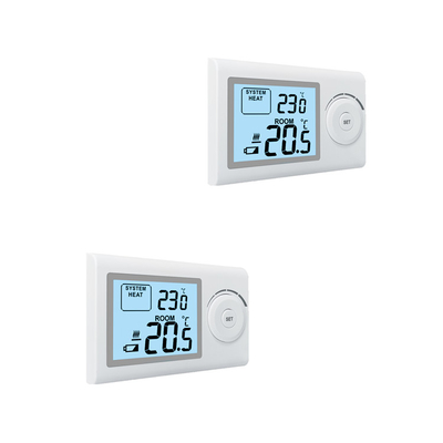 ABS Non Diprogram Termostat, LCD Display Air Conditioner Room Temperature Thermostat