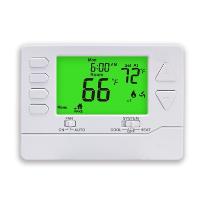 Multi Stage 2 Panas 2 Dingin AC Ruang Kontrol suhu digital Pemanasan Termostat yang dapat diprogram