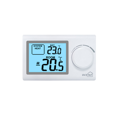 Riseem Non-programable Underfloor Wired Room Thermostat Dengan Kontrol Suhu Digital