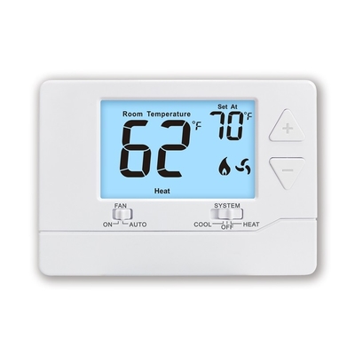 24V Air Conditioner Controller Kontrol suhu digital Pemanasan Rumah Termostat Tidak dapat diprogram