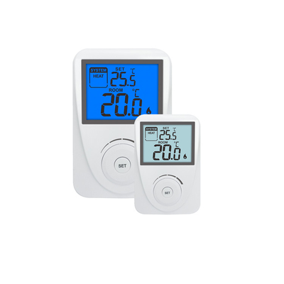 Riseem Tekanan Tinggi Digital Pemanasan Ruang Thermostat 220V Dengan ≤3W Kontrol Suhu Daya