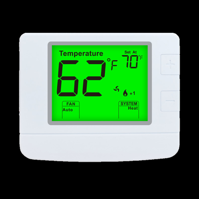 Riseem ABS 24V Digital Temperature Control Room Thermostat 2 Panas 2 Dingin Termostat Non-Programmable STN1220