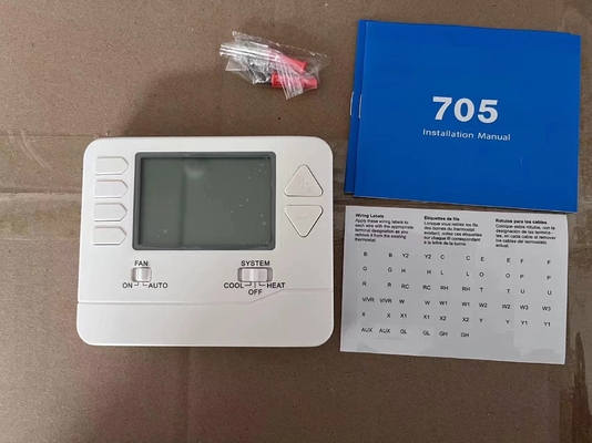 24V Power Supply Digital Room Thermostat Diprogram Dengan Sistem Heatig