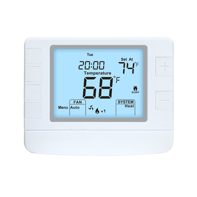 Termostat AC Pompa Panas Programmable Lampu Latar LCD