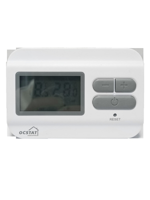 Termostat Ruangan Pemanas Lantai dengan Tampilan LCD untuk Kontrol Non-Programable dalam Sistem Pemanas Lantai