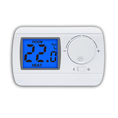 LCD Backlight Smart Digital Wired Room Thermostat untuk Sistem Pemanasan Rumah