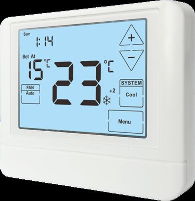 Non-Programmable White Digital Room Thermostat Untuk Efisiensi Kontrol Suhu