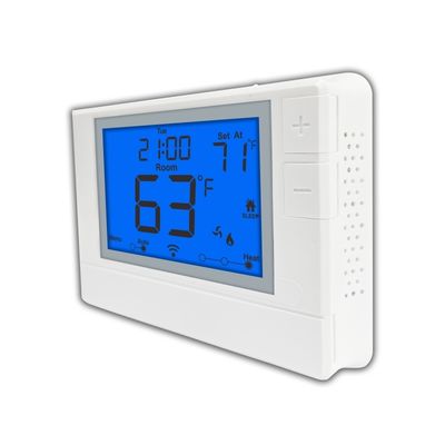 Pengontrol Suhu Cerdas Tampilan LCD Biru Coiiwsei untuk Indoor di Hotel dan Rumah