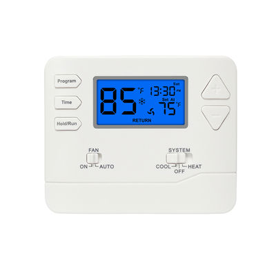 Riseem Programmable 2 Heat 2 Cool Thermostat Temperature Controller Kompatibilitas Bekerja dengan sebagian besar sistem pemanas dan pendingin