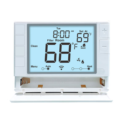 RTH705 Coiiwsei Thermostat 7 Hari Smart Programmable Room Thermostat 24V untuk Rumah