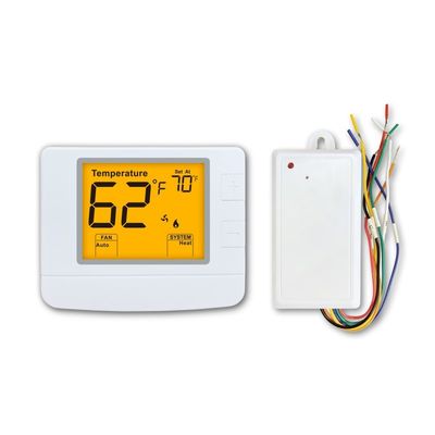 2*AAA Baterai bertenaga Wireless RF WIFI PTAC Thermostat untuk kontrol suhu pompa panas konvensional atau