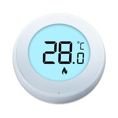 Thermostats rumah non-programable Digital Room Boiler dengan Tegangan Switchable 250 V AC 50 Hz yang cocok untuk sistem HVAC di lingkungan kantor