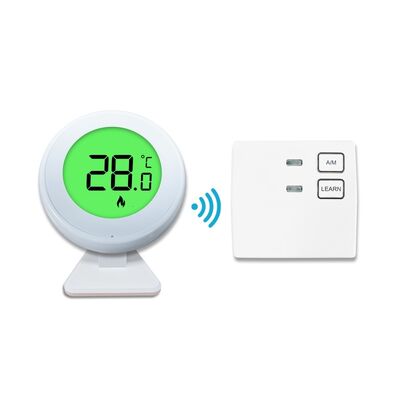 Desain Ruang Kontrol 868MHZ Mengintegrasikan RF Room Boiler Thermostat 6W Kapasitas Konsumsi Daya Untuk Kontrol Operasional dan Manajemen yang lancar