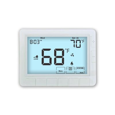 8.18 Sq dalam Ukuran Tampilan Kontroler Suhu Cerdas HVAC ProgramambleThermostat Dirancang untuk Pengelolaan Suhu dalam Sistem Berskala Besar