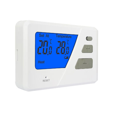 ST2305 230V Non-Programmable Heat Off Cool Thermostat, Wired Temperature Controller untuk Boiler Room