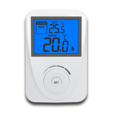 Riseem Blue Backlight Non-Programmable Digital Low Voltage Temperature Thermostat Controller