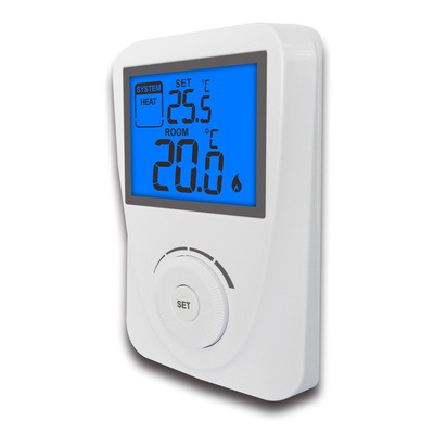 Biru Backlight Non Programmable Digital Pengontrol Suhu Termostat Tegangan Rendah