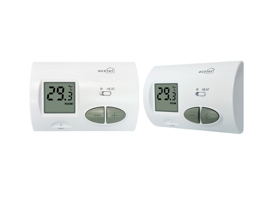 Riseem Disesuaikan Warna Digital Kamar Termostat Non-Programmable Anti- Flame ABS