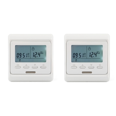 16A 7 - Hari Termostat Pemanas Terprogram Diprogram Dengan Backlight Putih