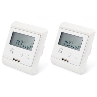 Digital Programmable Electric Heat Thermostat Untuk AC CE UL