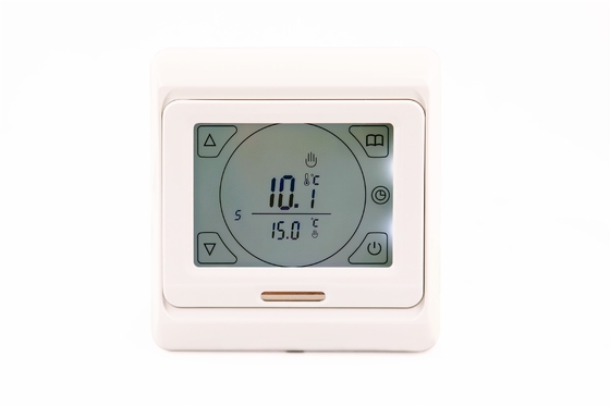 Layar Sentuh Kecil Thermostat Pemanas Air Yang Dapat Diprogram Dengan Pengontrol Suhu