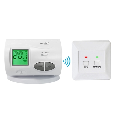 Omron Relay 868Mhz Ruangan Nirkabel Pemanas Termostat Untuk Kantor