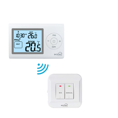 Riseem Bisa Diprogram Wireless RF Wifi Ruang TUYA Thermostat Untuk Boiler