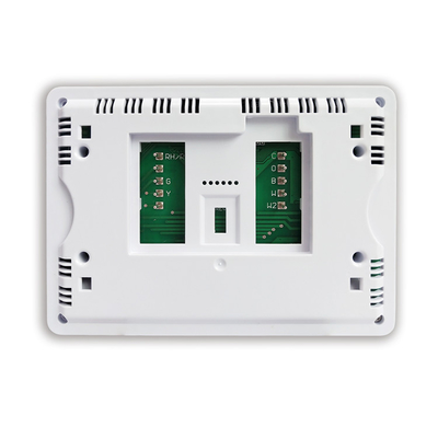 Sensor NTC LCD 24V 2 Panas 1 Termostat Pemanas Pusat yang Dapat Diprogram Keren