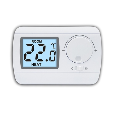 Riseem 230V Non-Programmable Wired Room Heating Thermostat Dengan Layar LCD