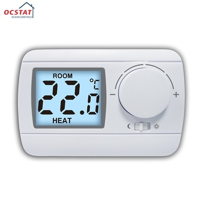Riseem 230V AC 50Hz termostat pemanas kabel untuk sistem HVAC ruang boiler