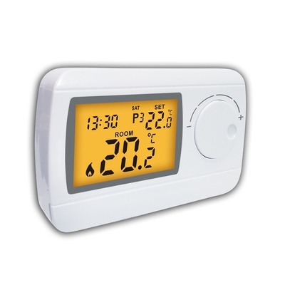 Riseem ABS Gas Boiler Wired Digital Room Thermostat Programmable Untuk Sistem HVAC