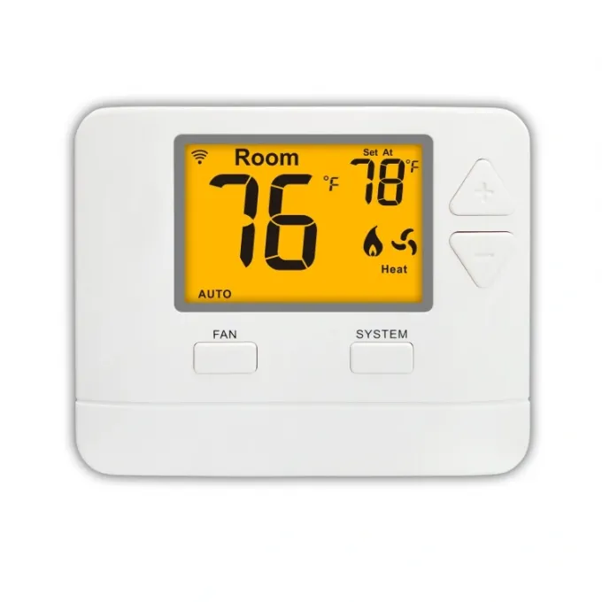 The Riseem 2 Heat 1 Cool Non Programmable Digital Thermostat emerges as a standout solution, designed specifically to handle heat pumps with two heating stages and one cooling stage—all without the complexity of programming.