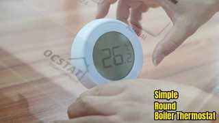 termostat bulat sederhana untuk boiler